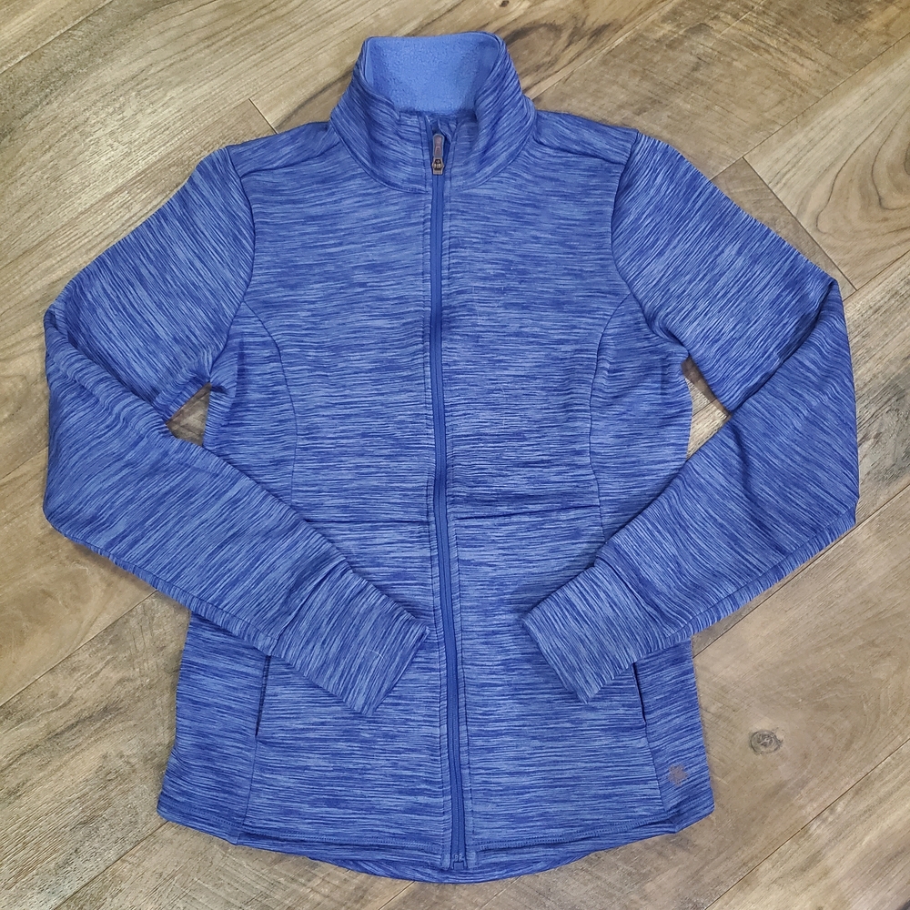 Tek Gear Purple Full-Zip Sweatshirt